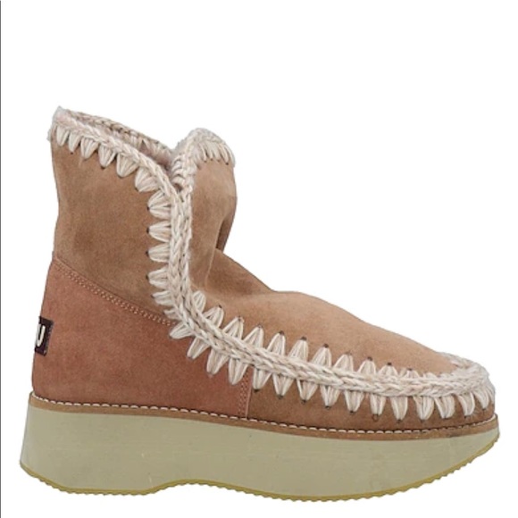 Mou Running Eskimo 18 Brown Boots - Picture 4 of 9